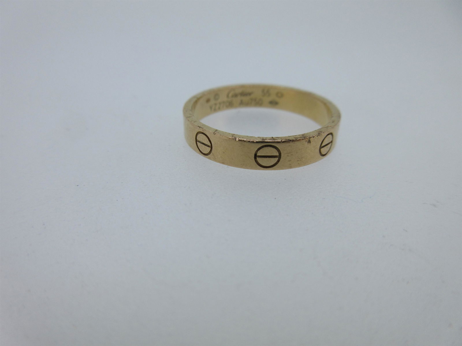 Cartier - An 18ct gold 'Love' ring, (1 of 4)