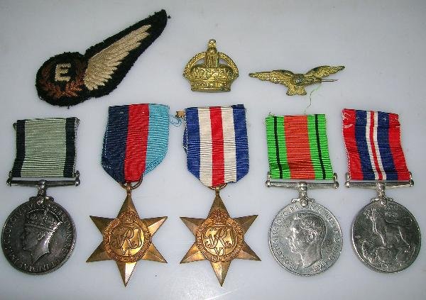RAF CONSPICUOUS GALLANTRY MEDAL GROUP - 2