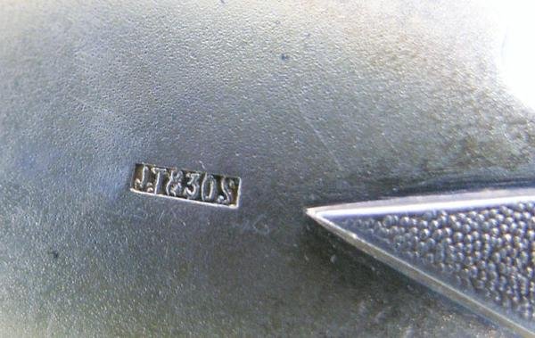 A PAIR OF ENAMELLED SILVER SPOONS, SCANDINAVIAN - 4