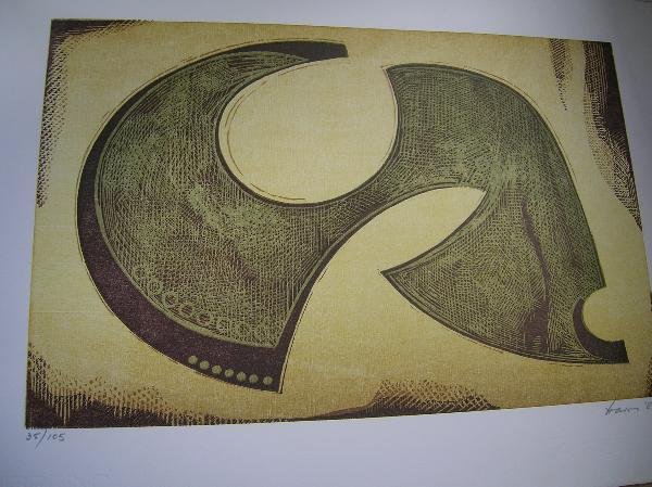 HANNES HARRS (1927-2006) TRIBAL FORMS - 3