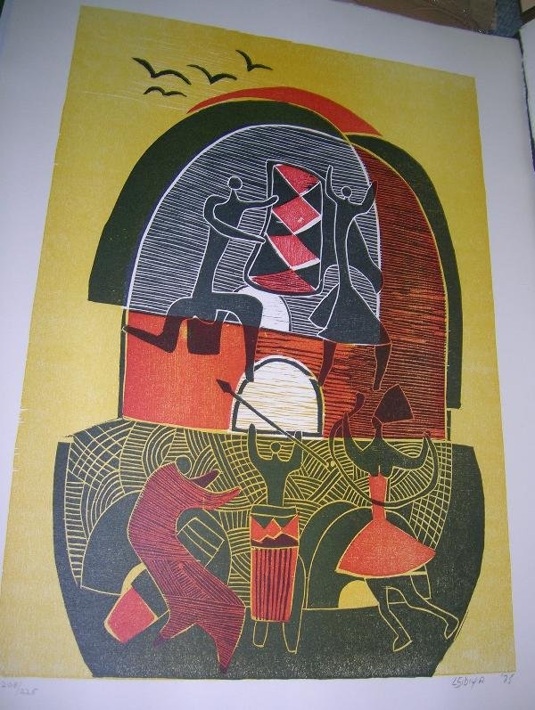 LUCKY SIBIYA (SOUTH AFRICAN, 1942-1999) - 3