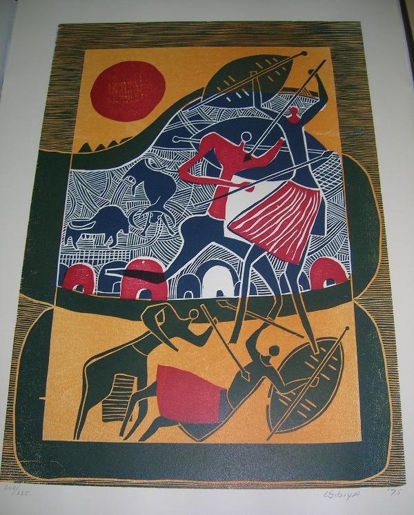 LUCKY SIBIYA (SOUTH AFRICAN, 1942-1999) - 4