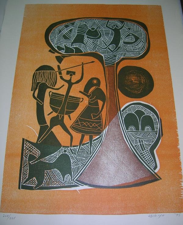 LUCKY SIBIYA (SOUTH AFRICAN, 1942-1999) - 5