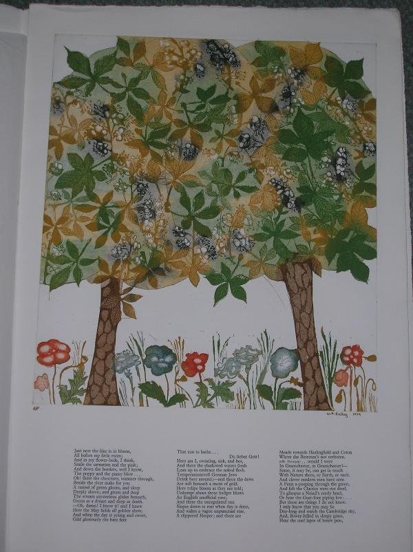 Rupert Brooke, The Old Vicarage, Granchester, etc - 2