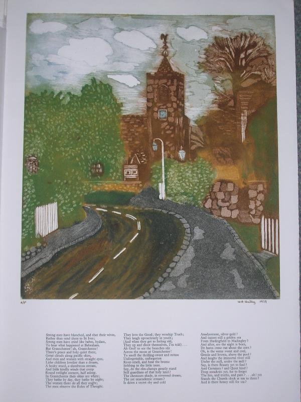 Rupert Brooke, The Old Vicarage, Granchester, etc - 4
