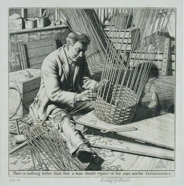 STANLEY ANDERSON THE BASKET MAKER
