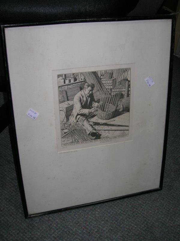 STANLEY ANDERSON THE BASKET MAKER - 2