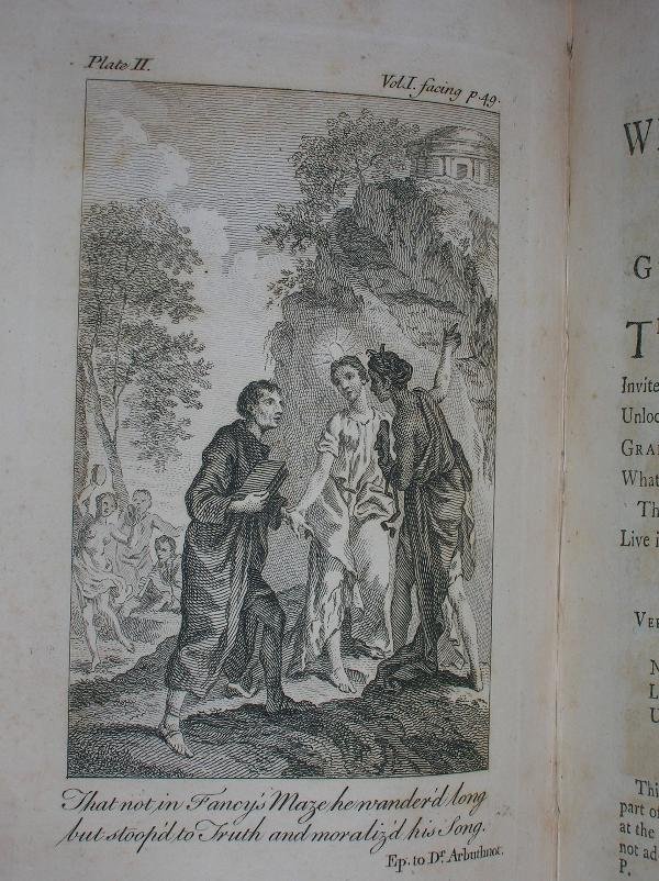POPE (ALEXANDER) THE WORKS, 9 VOLUMES, - 4