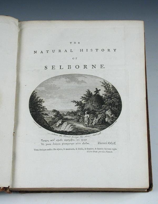 WHITE (GILBERT) A NATURAL HISTORY OF SELBORNE,
