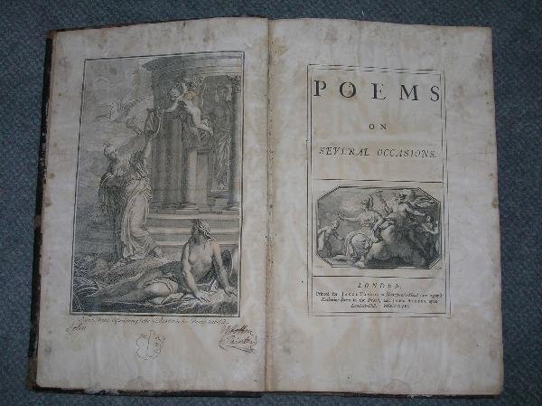 PRIOR (MATTHEW) POEMS ON SEVERAL OCCASIONS, - 3