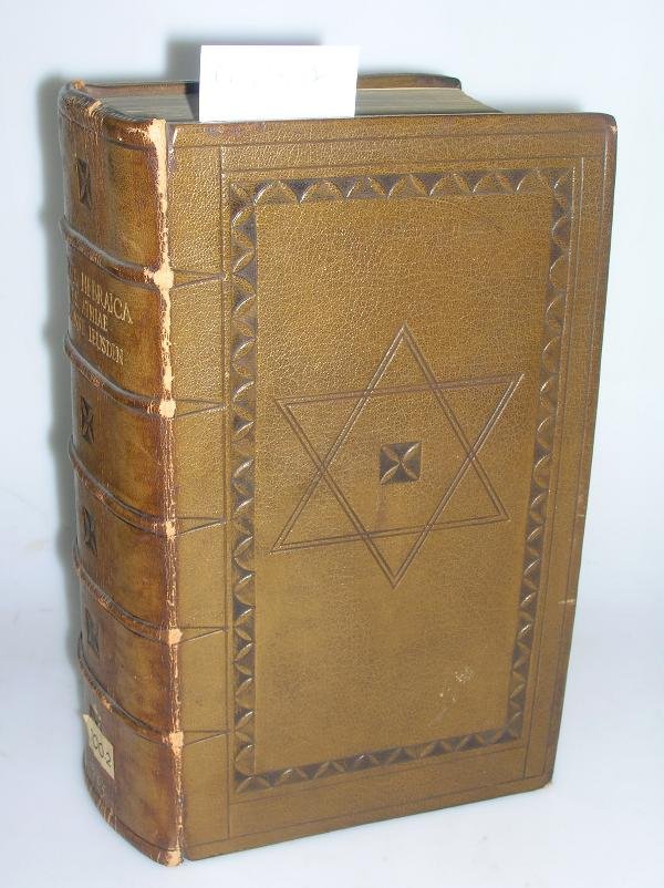 HEBREW BIBLE. ATHIAE (JOS) AND LEUSDEN (JOHANNE) B - 2