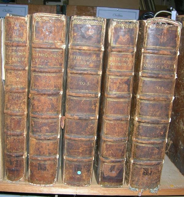 THEODORET (BISHOP OF CYRUS) OPERA OMNIA, 5 VOLS,