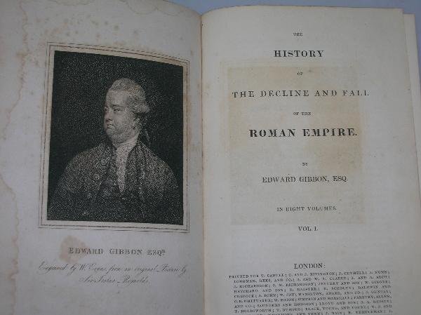 GIBBON (EDMUND) THE HISTORY OF THE DECLINE AND FAL - 3