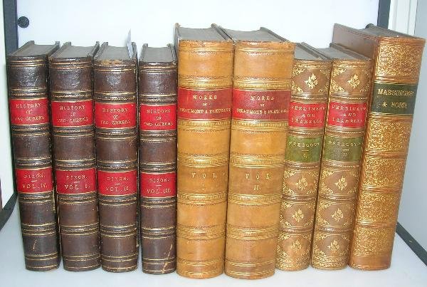 BINDINGS. PRESCOTT (WILLIAM) THE HISTORY OF THE