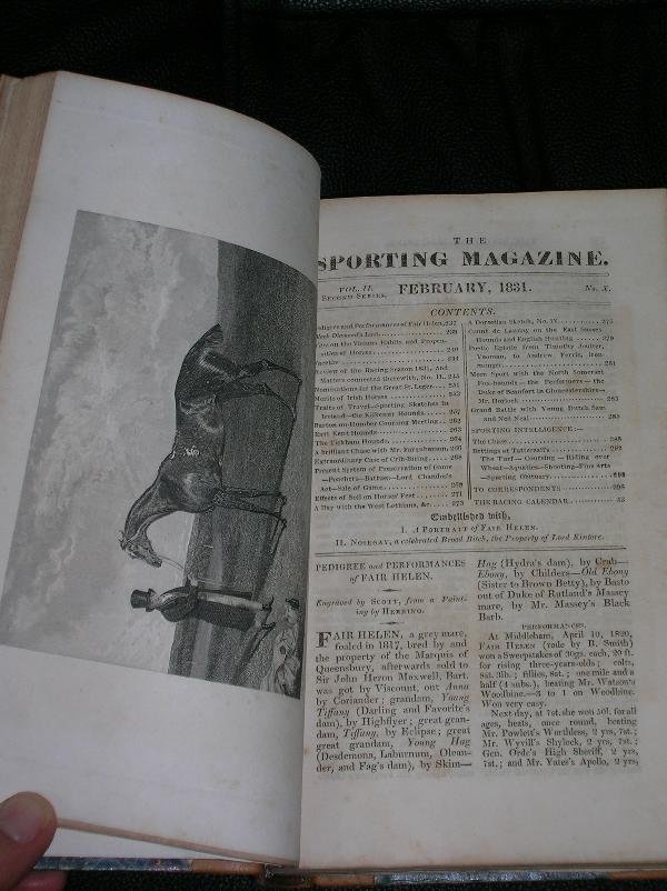 THE SPORTING MAGAZINE OR MONTHLY CALENDAR, NOS 78, - 4