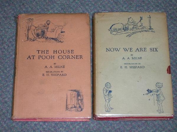 MILNE (A.A) THE HOUSE AT POOH CORNER, FIRST EDITIO