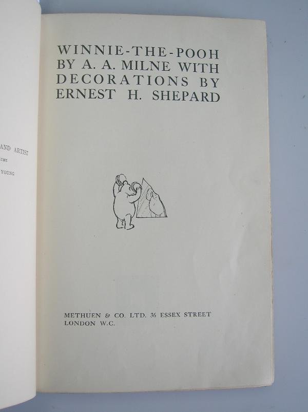 MILNE (A.A) THE HOUSE AT POOH CORNER, FIRST EDITIO - 8