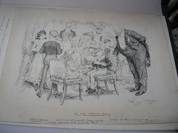CHARLES EDMUND BROCK (1870-1938) THREE PEN AND - 2