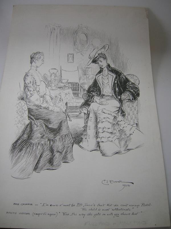 CHARLES EDMUND BROCK (1870-1938) THREE PEN AND - 3