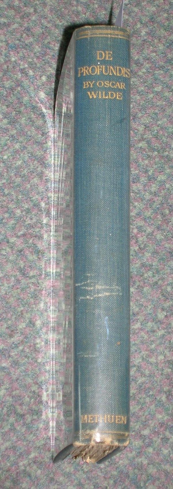 WILDE (OSCAR) DE PROFUNDIS, FIRST EDITION, - 2