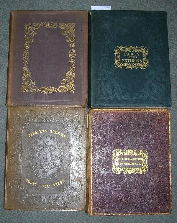 FOUR PLATE BOOKS. ALLOM (THOMAS) FORTY-SIX VIEWS