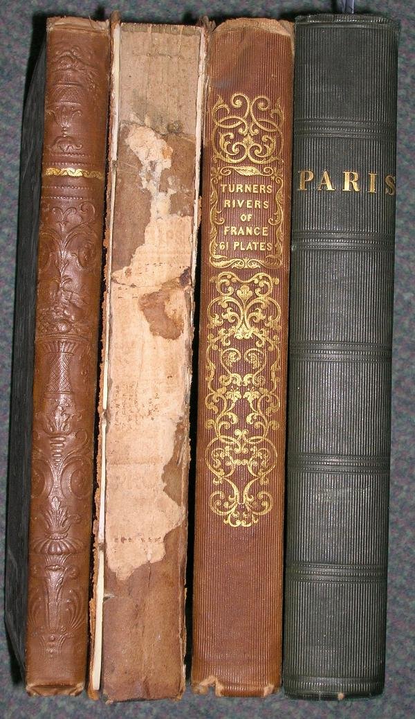 FOUR PLATE BOOKS. ALLOM (THOMAS) FORTY-SIX VIEWS - 2