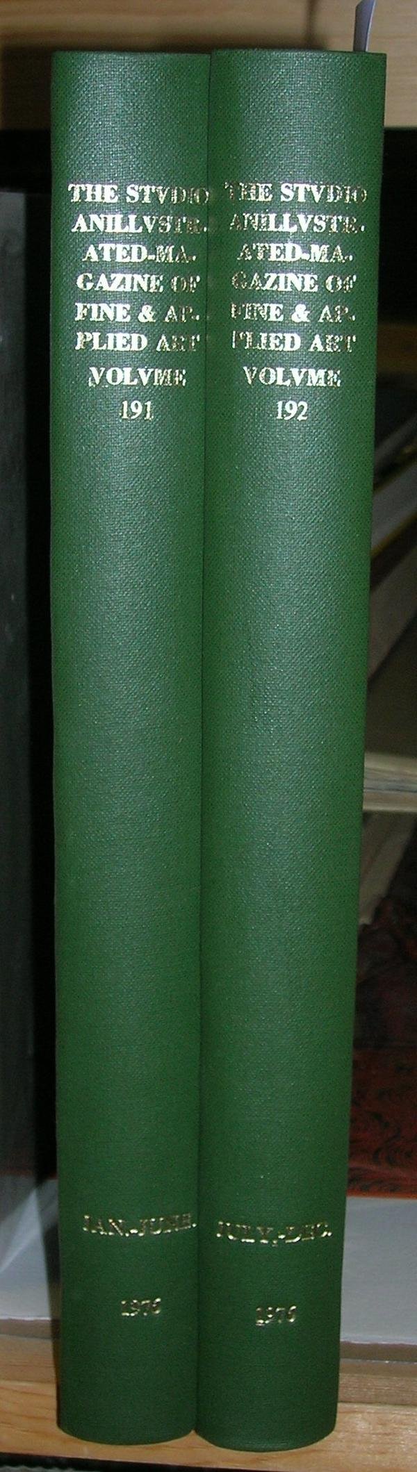 THE STUDIO, A 52 VOLUME RUN COVERING THE PERIOD 19
