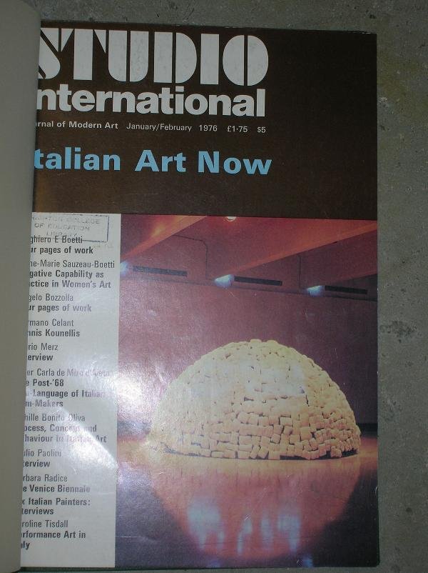 THE STUDIO, A 52 VOLUME RUN COVERING THE PERIOD 19 - 3