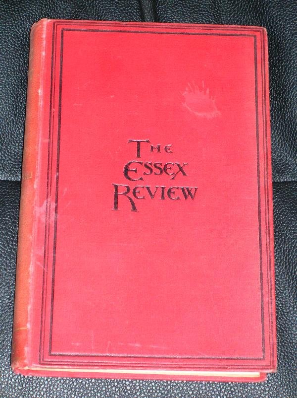 FITCH (EDWARD A) EDITOR THE ESSEX REVIEW: AN ILLUS - 2