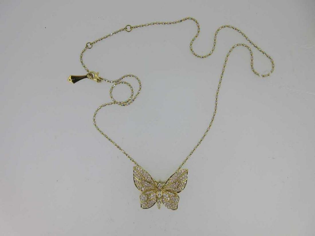 Kat Florence - A diamond and 18ct gold butterfly (1 of 8)