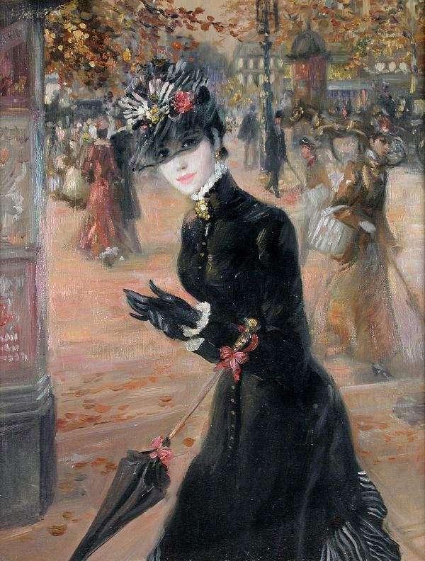 FREDERIC JOHN LLOYD STREVENS (BRITISH, 1902-1990): Frederic John Lloyd Strevens (British, 1902-1990) L'Autonne signed on the reverse "John Strevens" oil on canvas 44 x 34cm