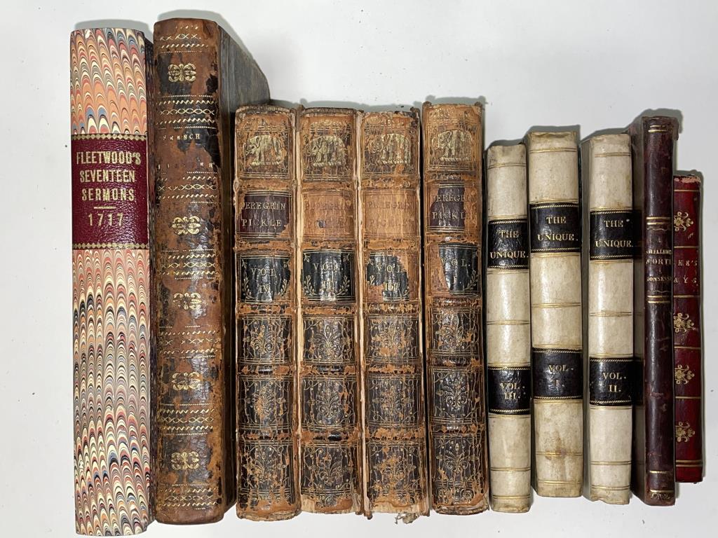 FLEETWOOD (W) Seventeen Sermons, first collected together, 1717, 8vo, modern boards; MOLIERE. Le (1 of 5)