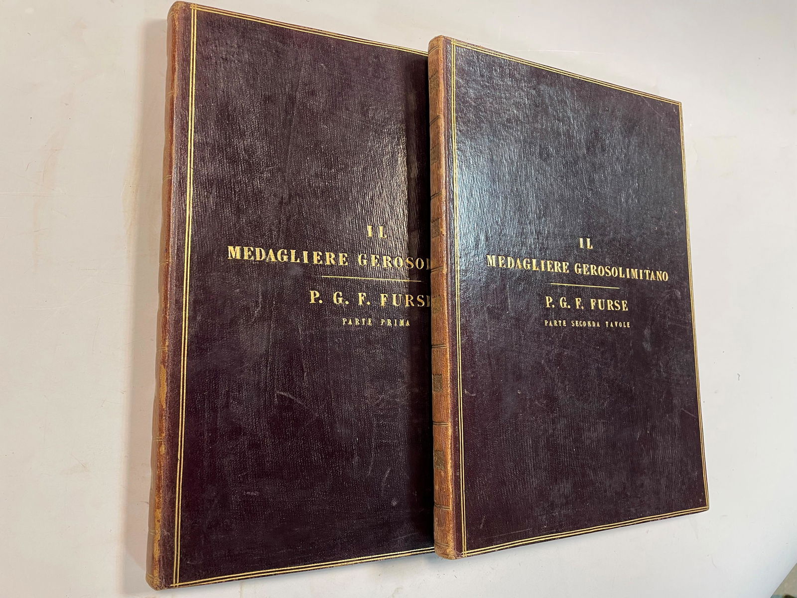 FURSE (P.G.F) Medagliere Gerosolimitano ossia Raccolta delle Medaglie e Monete coniate dai Gran (1 of 4)