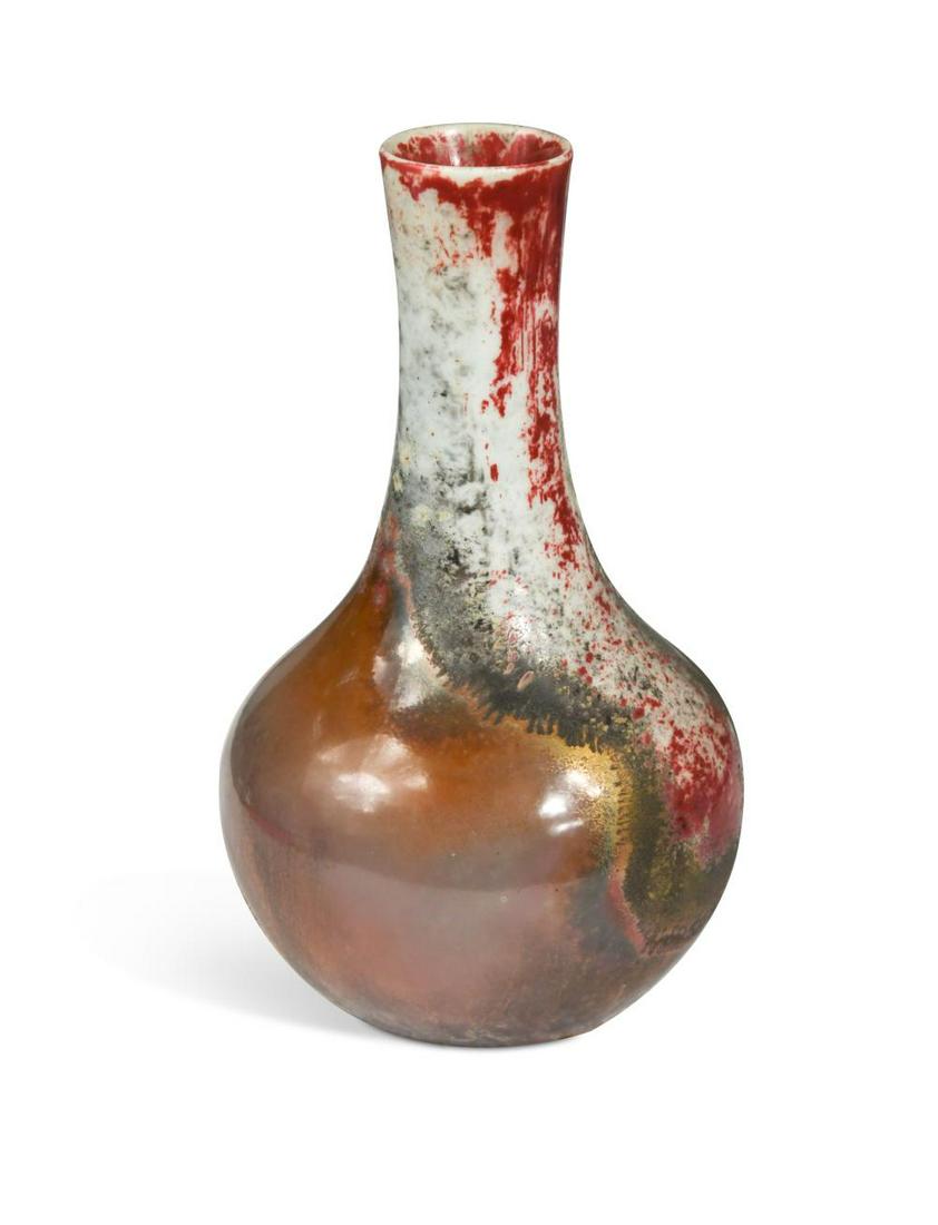 A small Bernard Moore bottle vase, (1 of 7)