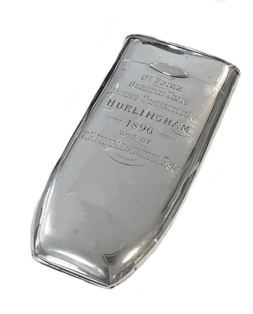 A Victorian silver pocket combination cigar case / vesta case / cigar cutter, (1 of 7)