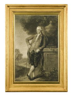 John Raphael Smith (1752-1812) after Thomas Gainsborough: Portrait of Sir Harbord Harbord Bart., 1st Lord Suffield (1734-1810) engraved mezzotint, 1783 61 x 39cmThis print is after the original painting now in the Norwich Castle Museum, commissioned by the c