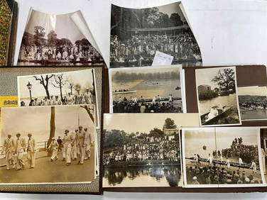 DAHL (Hans, Norwegian artist) and Kaiser Wilhelm II interest. The 1931 University Boat Race, archive (1 of 19)