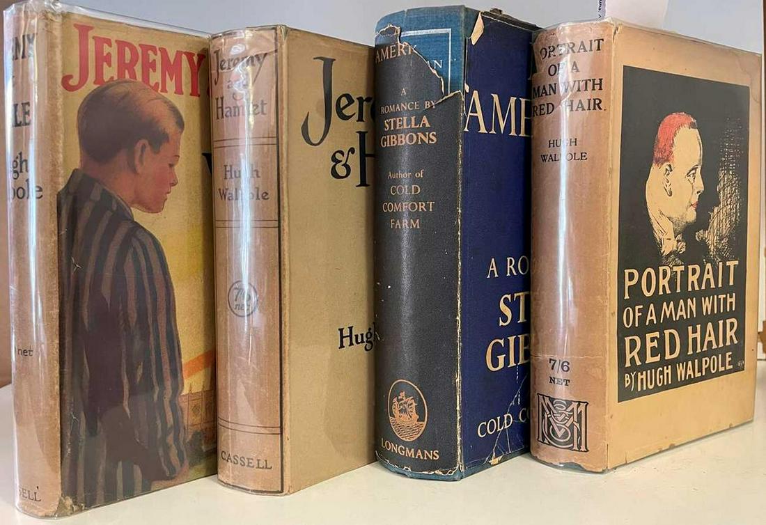 WALPOLE (Hugh) Portrait of a Man with Red Hair, A Romantic Macabre, 1925, 1st edition, MacMillan & (1 of 2)