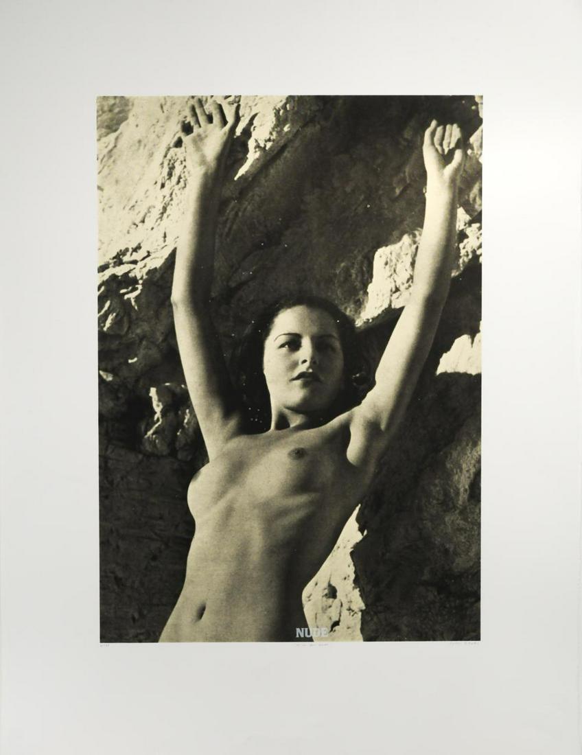 § Sir Peter Blake CBE, RDI, RA (1932-): § Sir Peter Blake CBE, RDI, RA (1932-) N is for Nude signed 'Peter Blake' (lower right); numbered 61/95 silkscreen, unframed 102.5 x 77.5cm