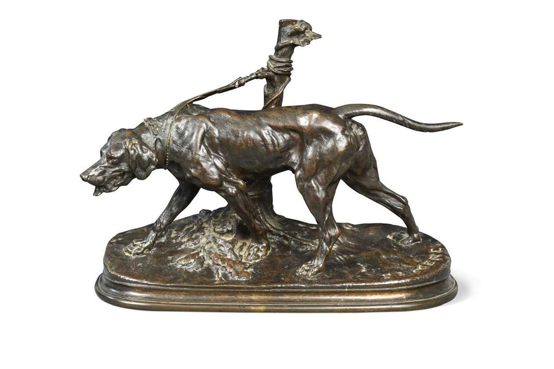 After Pierre-Jules Mêne (1810-1879), Chien Limiere, (1 of 7)