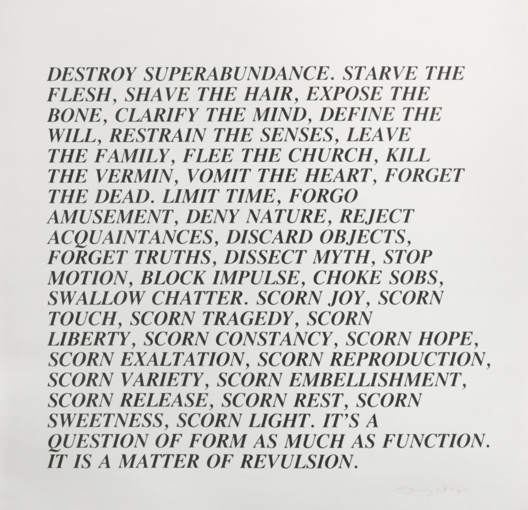 Jenny Holzer (1953-) (1 of 20)