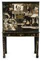 A fine Chinese calamander cabinet, 18th century,