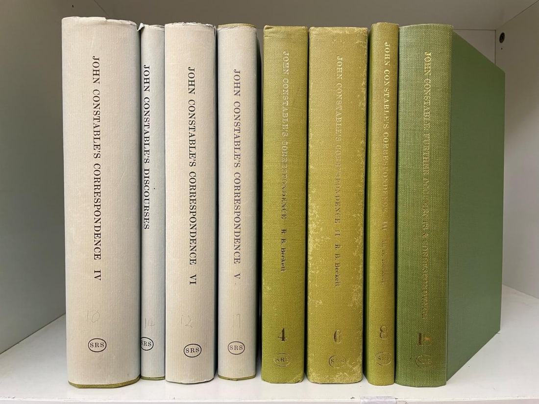 Suffolk Records Society, Constable titles, BECKETT (R B; editor).: Suffolk Records Society, Constable titles, BECKETT (R B; editor). SRS 4, 1962 John Constable’s Correspondence, The Family at East Bergholt, 1807-1837; SRS 6, 1964 John Constable’s Correspondence I