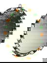 An Irish oval wall mirror, 20th century,