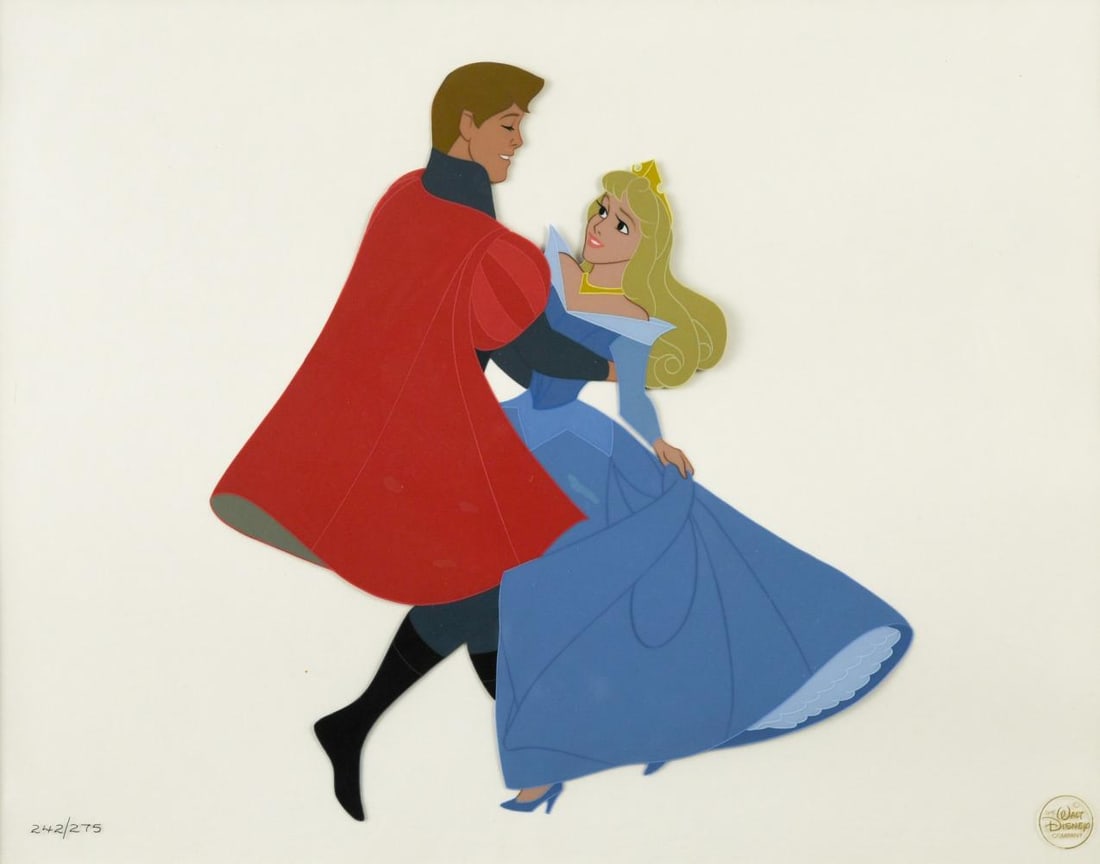 A limited edition Disney animation stereo cel, (1 of 6)