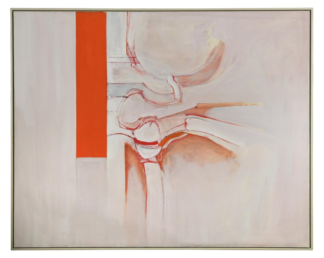 § Adrian Heath (1920-1992): § Adrian Heath (1920-1992) Abstract composition oil on canvas 121 x 152cm