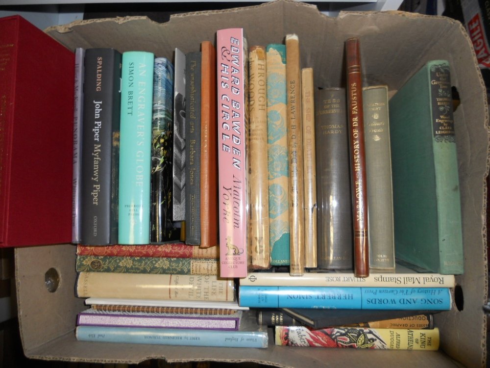 Private press and artist illustrated: Private press and artist illustrated. Various including SPALDING (F) John Piper, Myfanwy Piper, 2009; MARLOWE (C) History of Dr Faustus, Golden Hours Press 1932, illustrated by Blair Hughes Stanton; Y