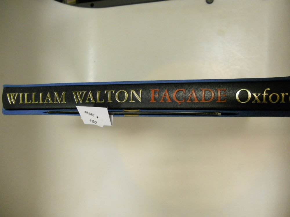 SITWELL (Edith) Facade and Entertainment, music by: SITWELL (Edith) Facade and Entertainment, music by William Walton, 1972, no.737/1000, illustrated by John Piper and John Armstrong, slip case