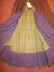 Four lady's dresses - of chocolate silk; a fawn capelet; - 7