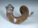 A late Victorian Scottish silver mounted Ram's horn